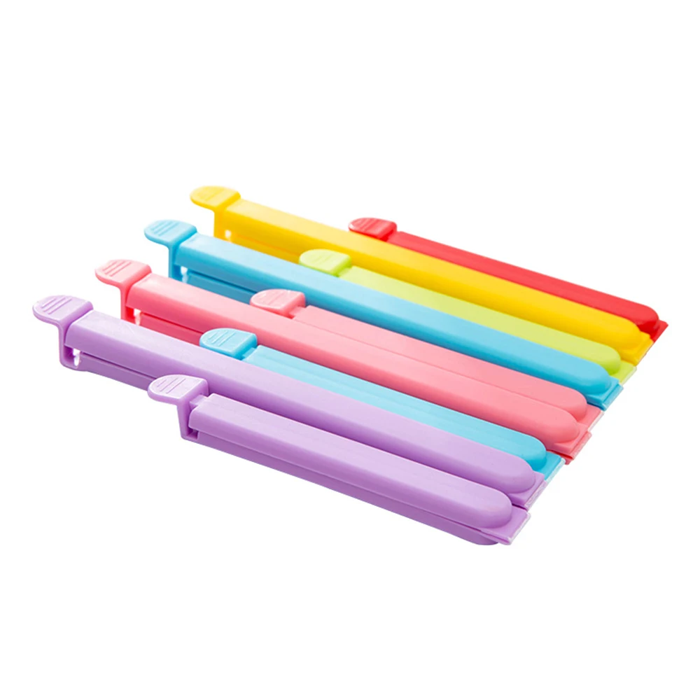 Портативная пищевая закуска уплотнительная сумка зажимы красочные экологически