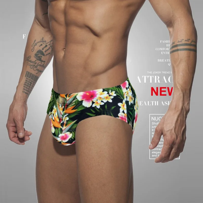 Мужская одежда для плавания пуш ап низкая посадка плавки мужские трусы s