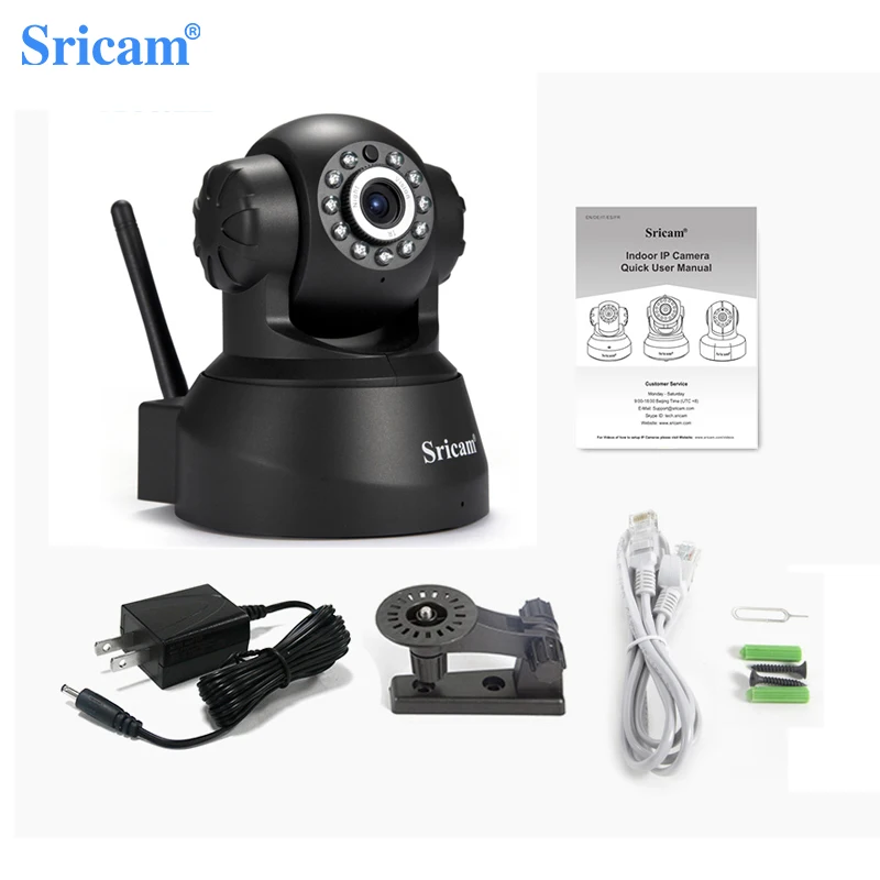 Sricam SP012 IP камера Wifi 1080P CCTV Беспроводная умная безопасность ночная версия Детский монитор камера наблюдения Двусторонняя голосовая