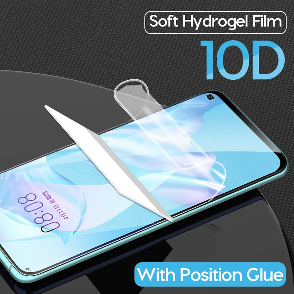 10D мягкий чехол с полным покрытием для huawei nova 5i pro 5 5T 3 3i 3e 4 4e защитная Гидрогелевая