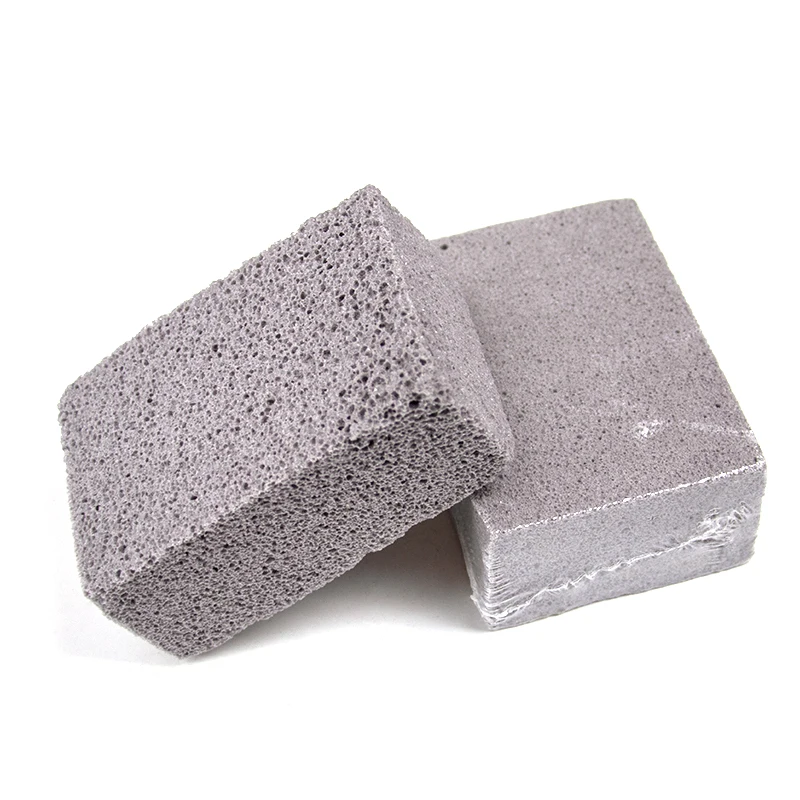 

1PCS Grill Griddle Cleaning Brick Block Ecological Grill Cleaning De-Scaling Cleaning Stone for Removing Stains BBQ Cleaning