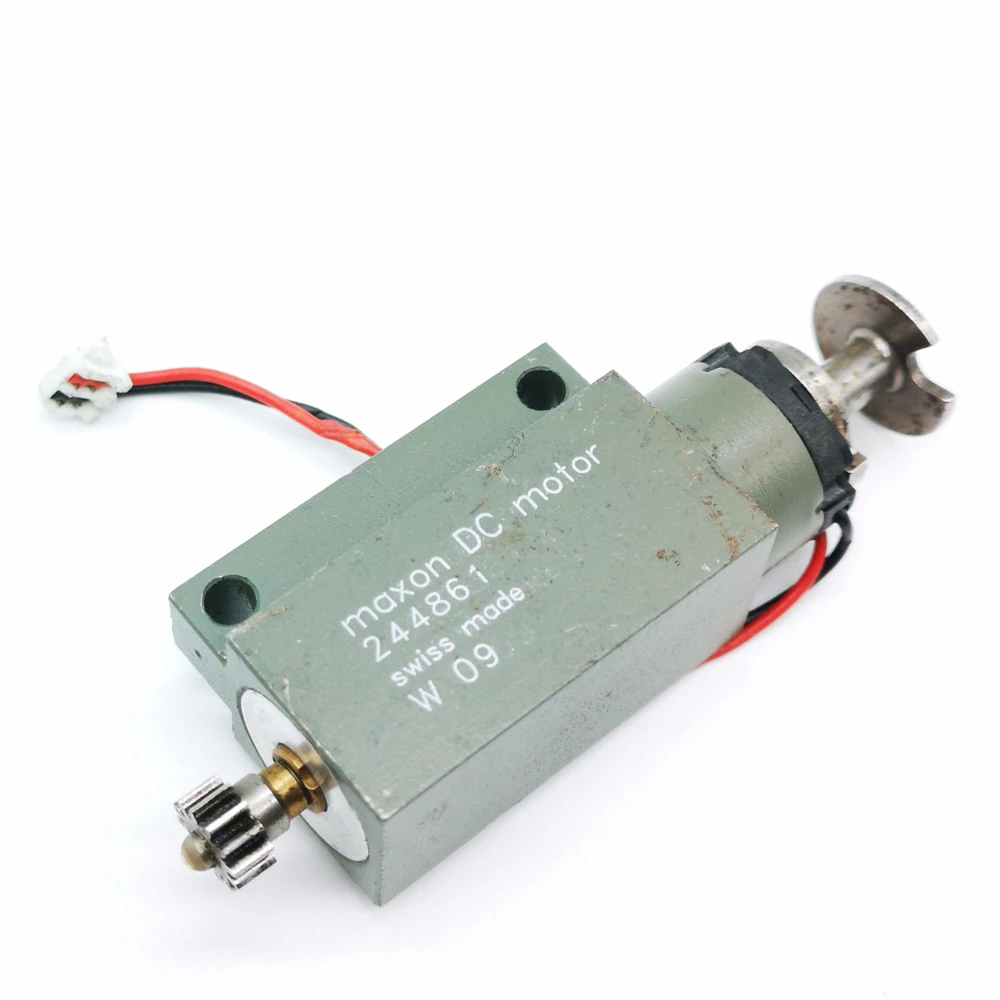 Подержанный Switzerland maxon coreless motor 12-24V Миниатюрный полый двигатель с угольными щетками 136645/244861