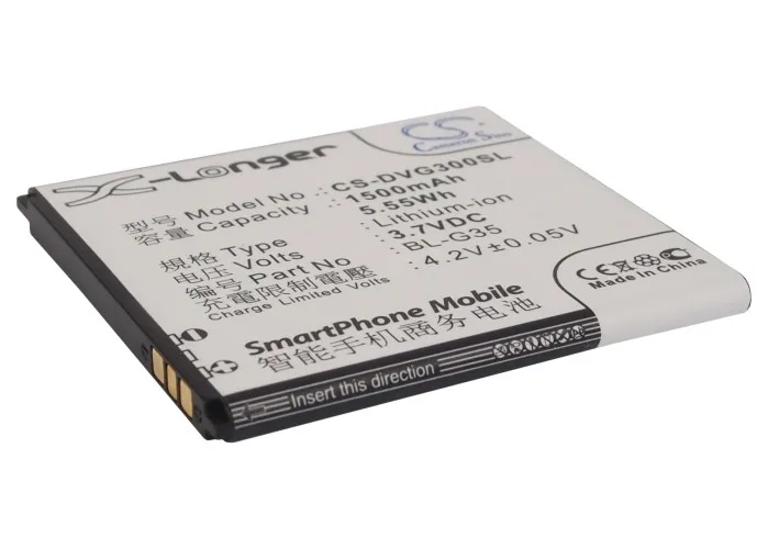 CS 1500 мАч/5.55Wh батарея для DOOV D300 D900 D900s i1314 IEva BL-G32 BL-G35 | Электроника