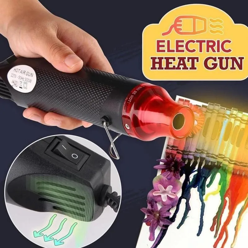 Мягкая глина пистолет горячего воздуха для дома мини 110v 220v электрическая