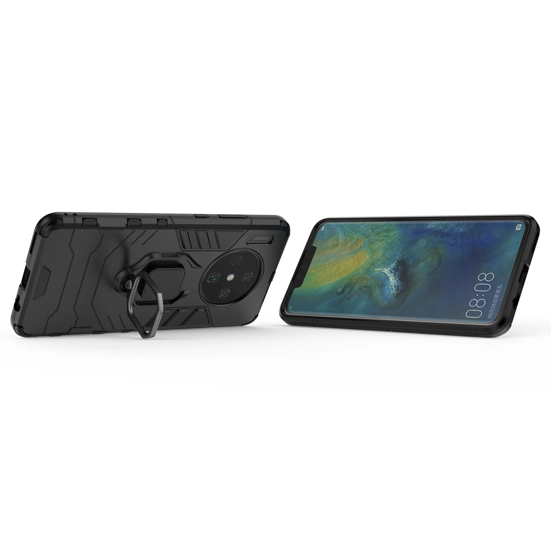 Противоударный защитный чехол для телефона huawei mate 30 20 Pro гибридный резиновый