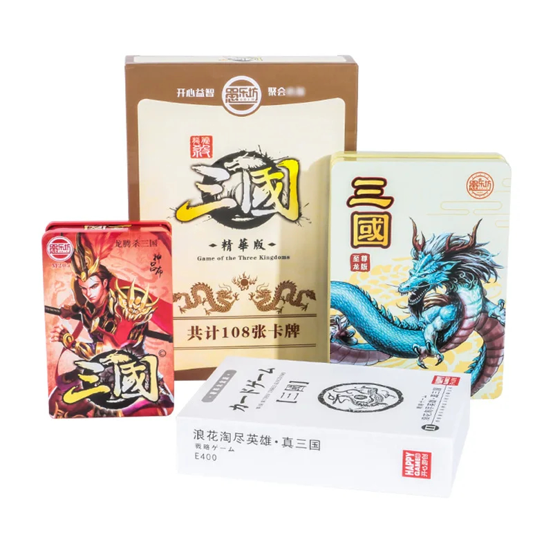 

Card Board Game Three Kingdoms Kill Hero Kill Party Card Game True Hero Three Kingdoms Kill with Tablecloth Wholesale