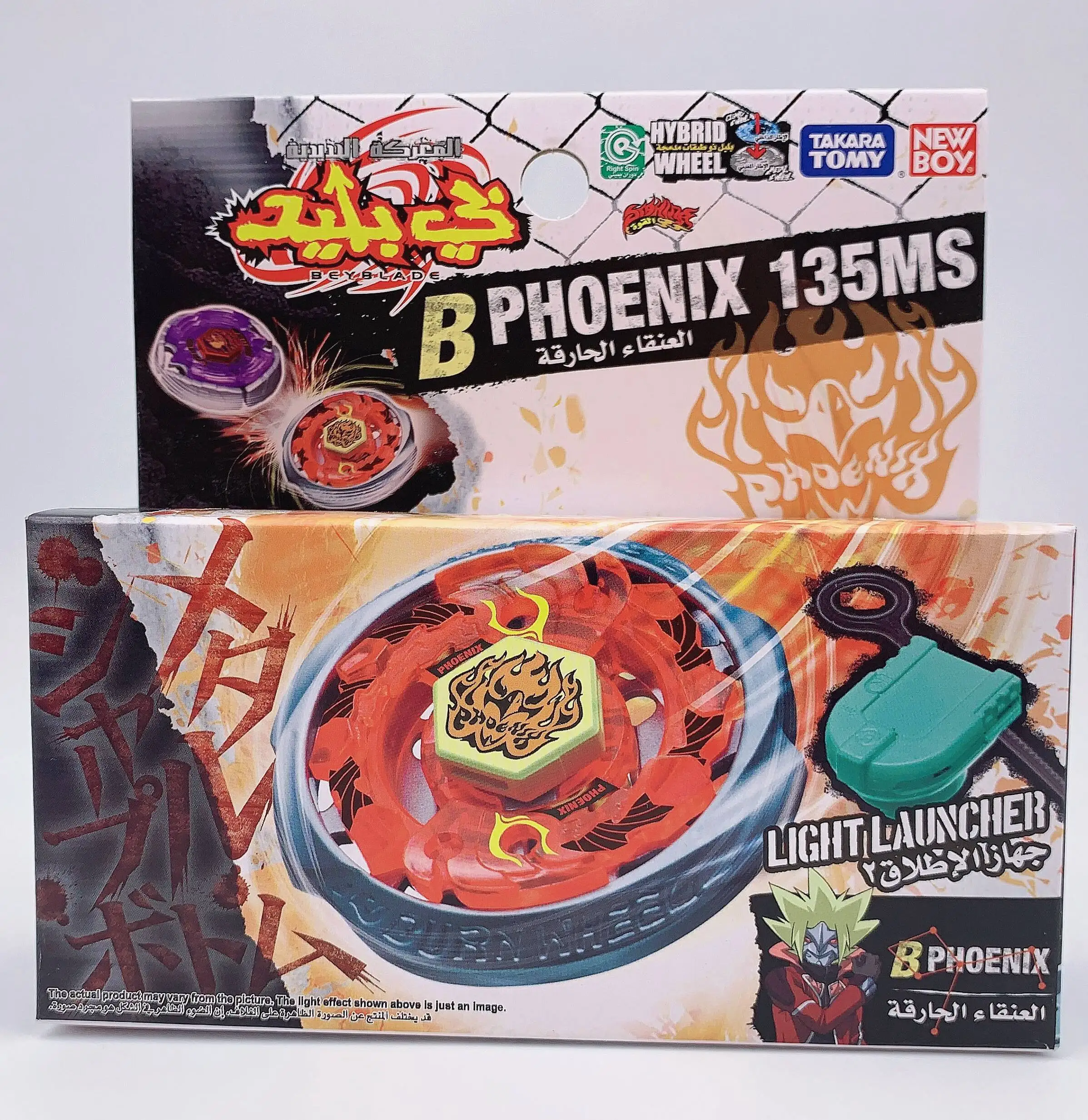 Бесплатная доставка оригинальный TAKARA TOMY METAL FUSION BEYBLADE BB 59 Burn Fireblaze Phoenix 135MS пусковое