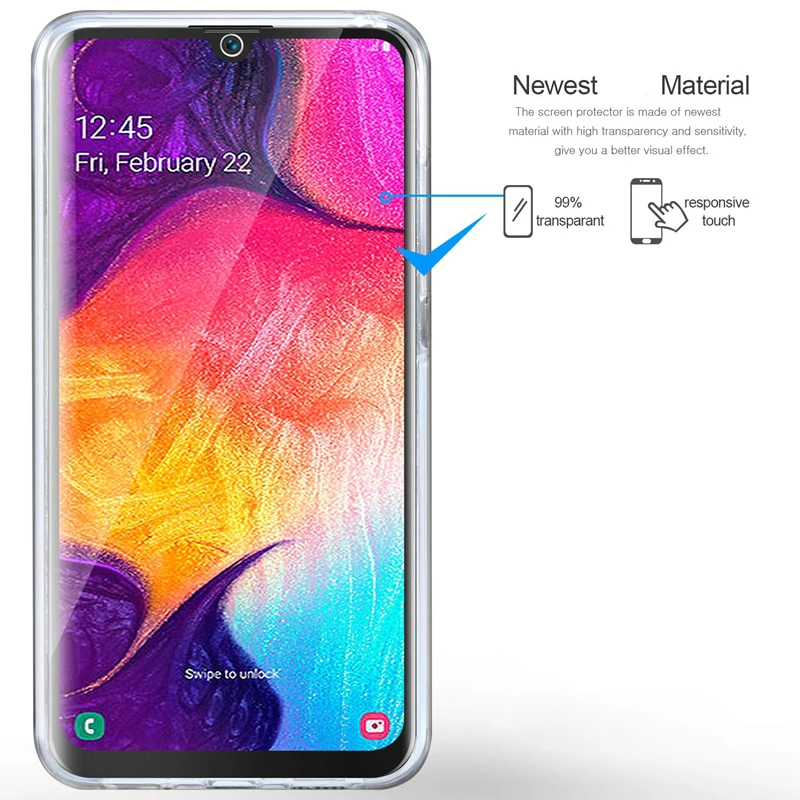 360 градусов защитный чехол для Samsung Galaxy S6 S7 edge S8 S9 S10 Plus S10e note 8 9 5 мягкий прозрачный