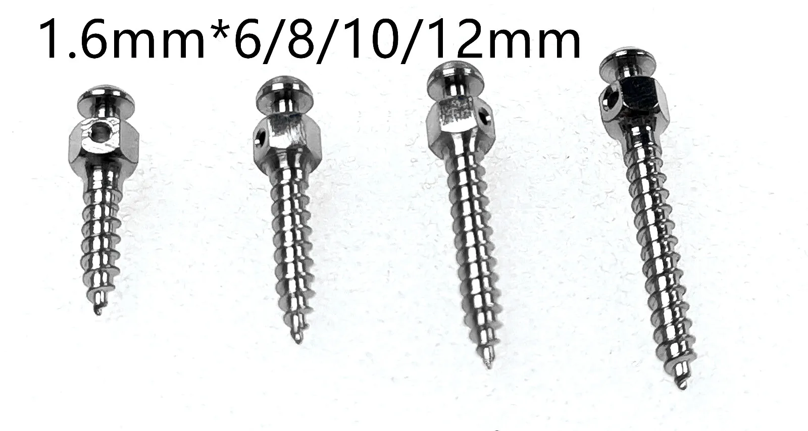 

Dental Screw Orthodontic Micro Anchor Implants Self-Drilling TC4 Titanium Alloy Mini Screws Screwdrivers 1.6mm