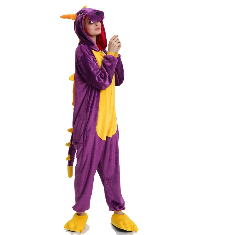 Кигуруми Единорог пижамы для взрослых животных Пикачу Onesie Для женщин Для мужчин пара зимний Пижамный костюм, ночная рубашка, фланелевые пижамы