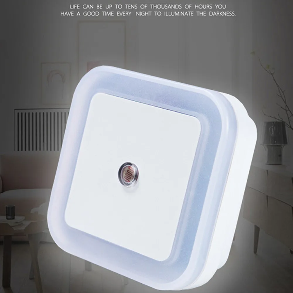 Светодиодный ночник мини управление световым датчиком 110v 220v Eu Us Plug