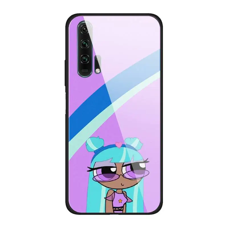 

the Super Power Girls Phone Case For Huawei Mate 9 10 lite 20Pro&Tempered Glass Back Cover For Honor 7A 8X 9 10 V10