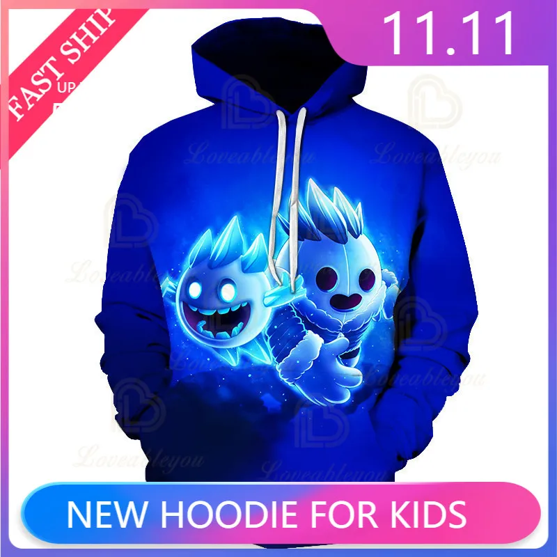 

Shooting Game 3d Hoodie Sweatshirt Boys Girls Harajuku Long Sleeve Jacket Coat MAX Children's Wear Kids Hoodies Teen Clothes
