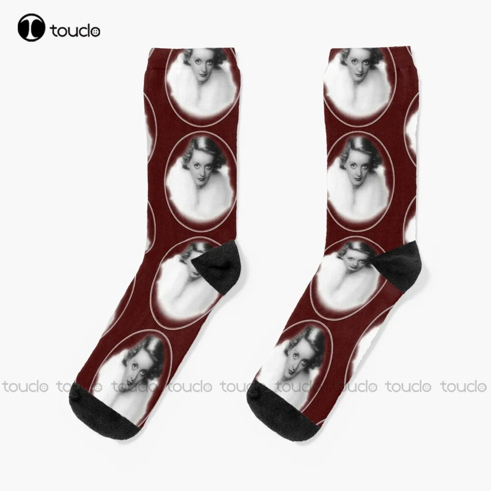 

Bette Davis Socks Men Socks Thanksgiving Christmas New Year Gift Unisex Adult Teen Youth Socks Custom Hd High Quality Gift