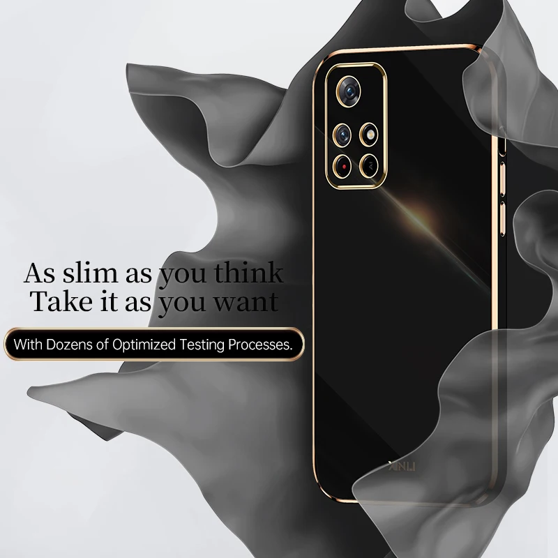 for poco m4 pro 5g case fashion plating glossy slim soft silicone rubber back cover phone case for xiaomi poco m4 pro 5g free global shipping
