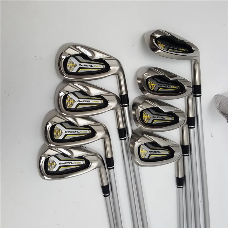 New Men's Golf Club HONMA BEZEAL 525 Golf Iron Set Graphite Golf Clubs Set R or S Flex 5-11.S/8Pcs Irons with Head Cover