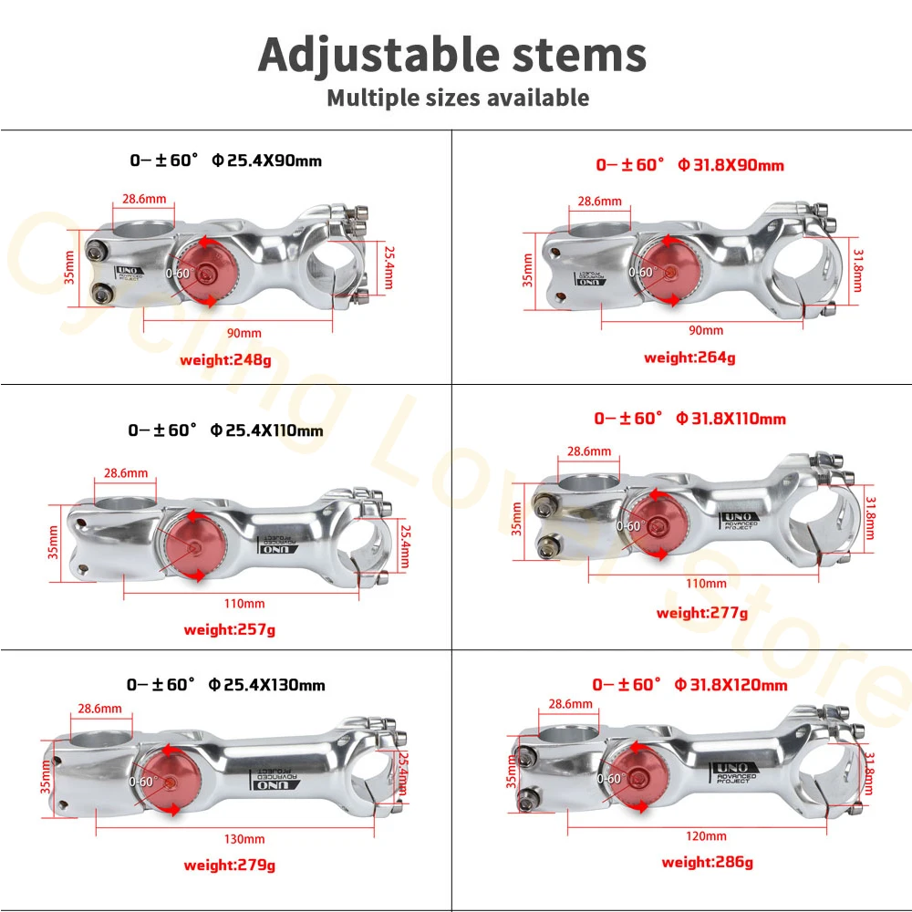 Регулируемый угол 25 4/31 8 мм 90-130 из алюминиевого сплава