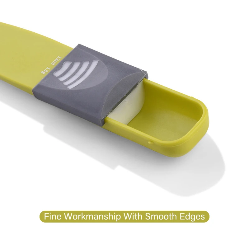 Кухня мерные ложки с регулируемой шкалой Пластик Миксер для сухого молока