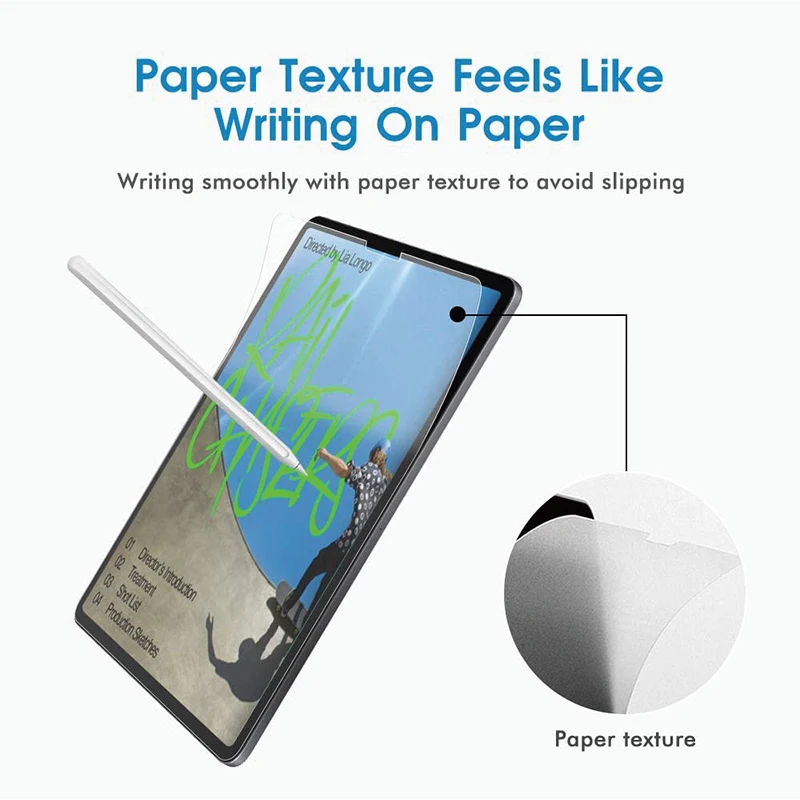 valam for ipad air 4 2020 10 9 inch paper like screen protector matte pet anti glare painting film for apple ipad air 4 th gen free global shipping