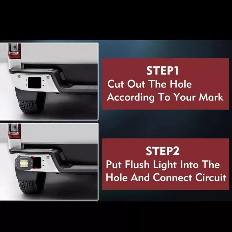 Светодиодный светильник-куб 3 дюйма 80 Вт светильник Мощность для 4x4 внедорожников