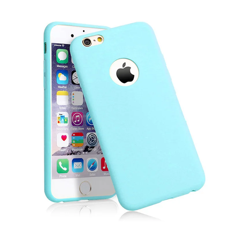 Милые яркие цвета Мягкий силиконовый чехол из ТПУ для телефона iphone 5 6 7 8 X XS XR MAX plus