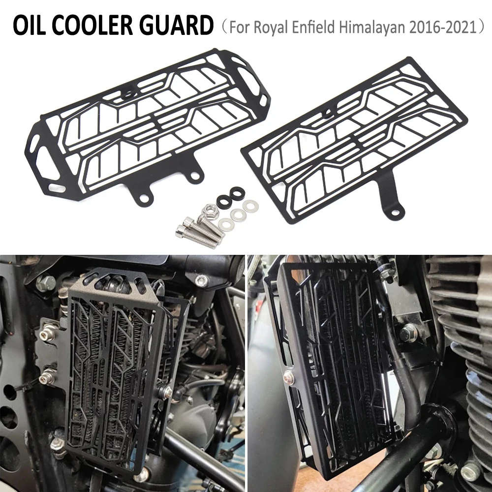 

Новый мотоцикл для Royal Enfield Fit Гималайский радиатор, масляный радиатор, защита, Защитная Крышка 2016-2021 2020 2019 2018
