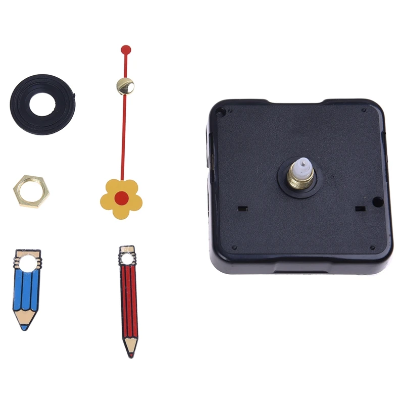 

Quartz Silent Clock Movement Mechanism Flower Hand DIY Repair Part Kit