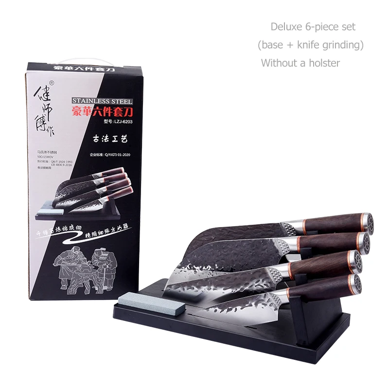 

Chian Kitchen Knives Butcher Chef Knives 5Cr15 Stainless Steel Kitchen Cleaver Knives Cutting Meat Vegetable Slicing Chef Knife