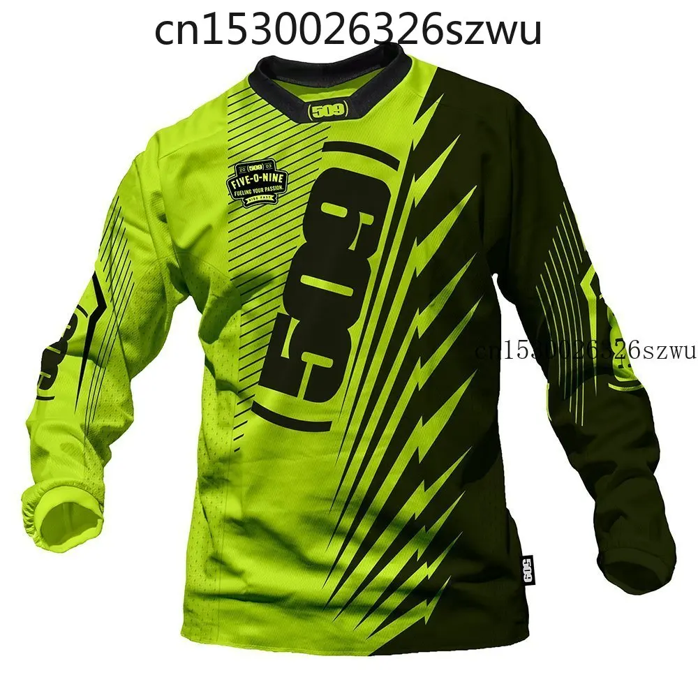 

2020 DH Bike Jersey Motocross Jersey Mountain Bike Bicycle Motocross Jersey Offroad Racing Riding BMX DH MTB T-Shirt Clothes