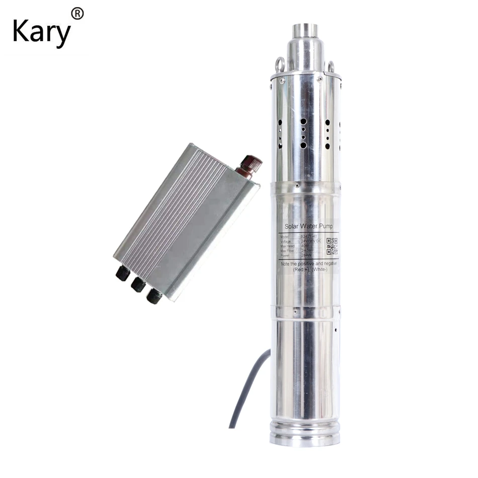 Солнечные водяные насосы Kary lift 30 м с дополнительным контроллером постоянный ток 2