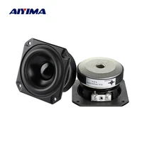 aiyima 2pcs 3 inch audio speaker 4 ohm 40w full range speaker driver bookshelf sound loudapeaker home theater