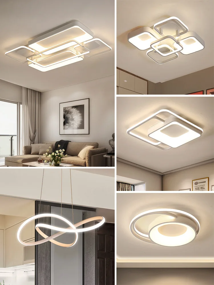 

Современный светодиодный потолочный светильник в скандинавском стиле lamparas de techo luminaria, светодиодный потолочный светильник, промышленный де...