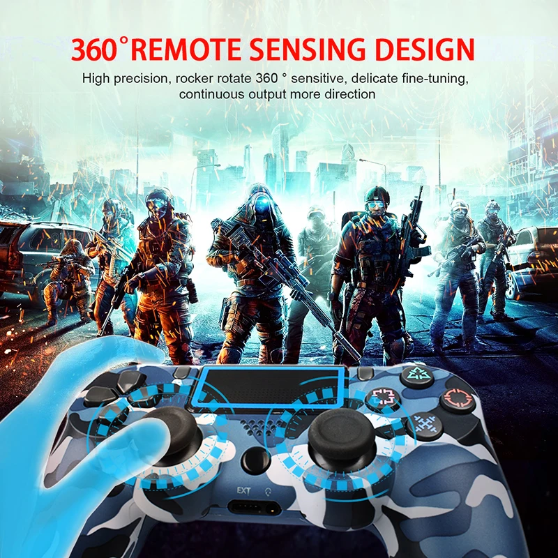 Беспроводной контроллер Bluetooth для SONY PS4 геймпад Play Station 4 джойстик беспроводная