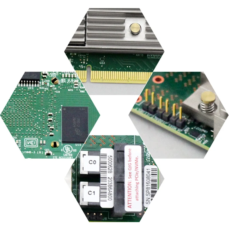 Плата контроллера Broadcom LSI 9460 8I 2 Гб кэш памяти SFF8643 PCIe 3 1 12 ГБ/сек. sas.sata.NVMe|Платы