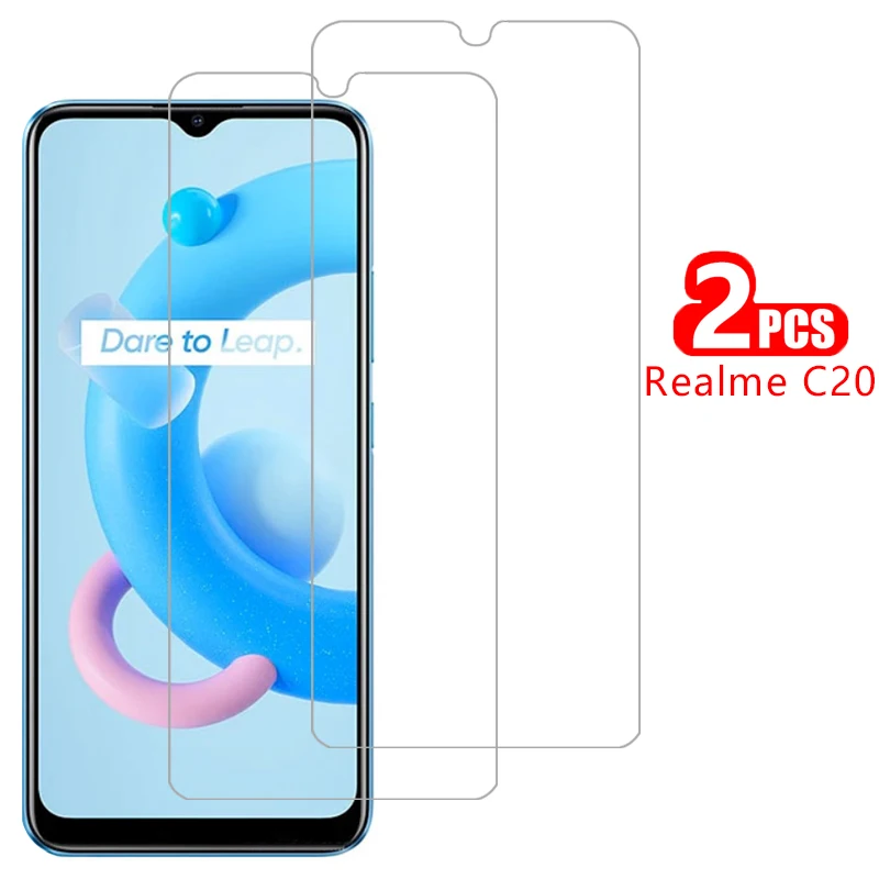 

screen protector tempered glass for realme c20 c20a case cover on realmec20 c 20 a 20c protective phone coque realmi reame relme