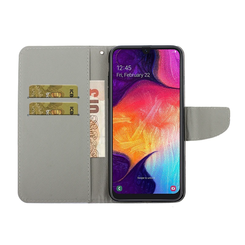 

Wallet Leather Case For Samsung Galaxy A50 A51 A70 A71 A81 A91 A715F GalaxyA51 A71 Flip Coque Card Slot Lanyard Phone Cover Capa