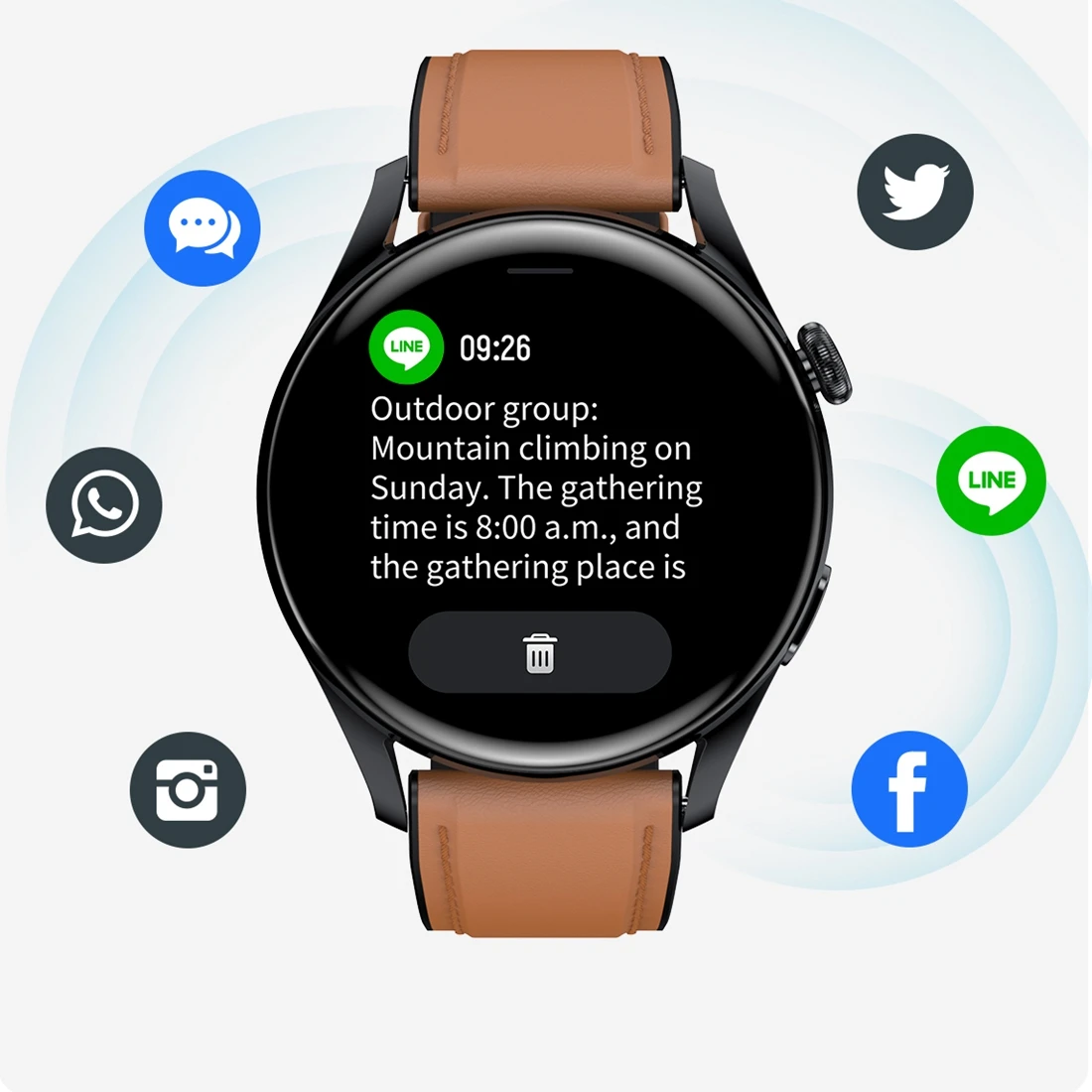 Умные часы Bluetooth климатическая температура пульсометр артериальное давление