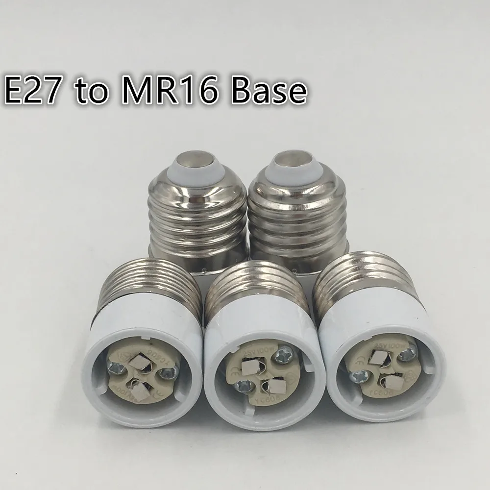Цоколь E27 MR16 10 шт./лот только для 85 265 в лампы используется керамический держатель