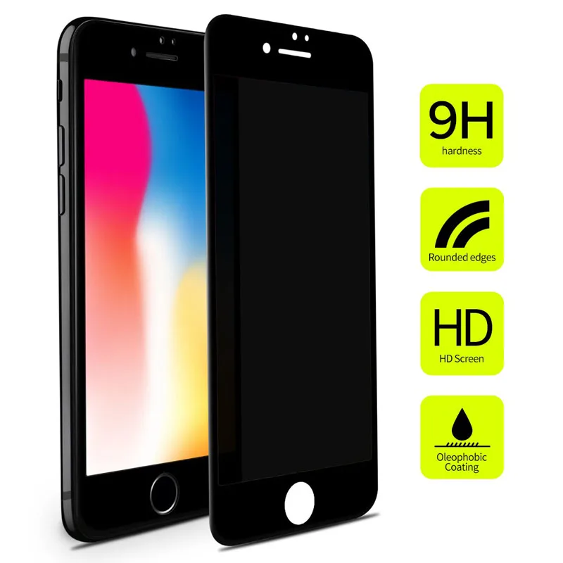 Антишпионская защита экрана Magtim для iPhone X XS MAX XR полное покрытие частное