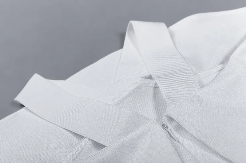 

3 Color Solid Women Dress Off Shoulder Strap Knee Length Bandage Dress Party Dress