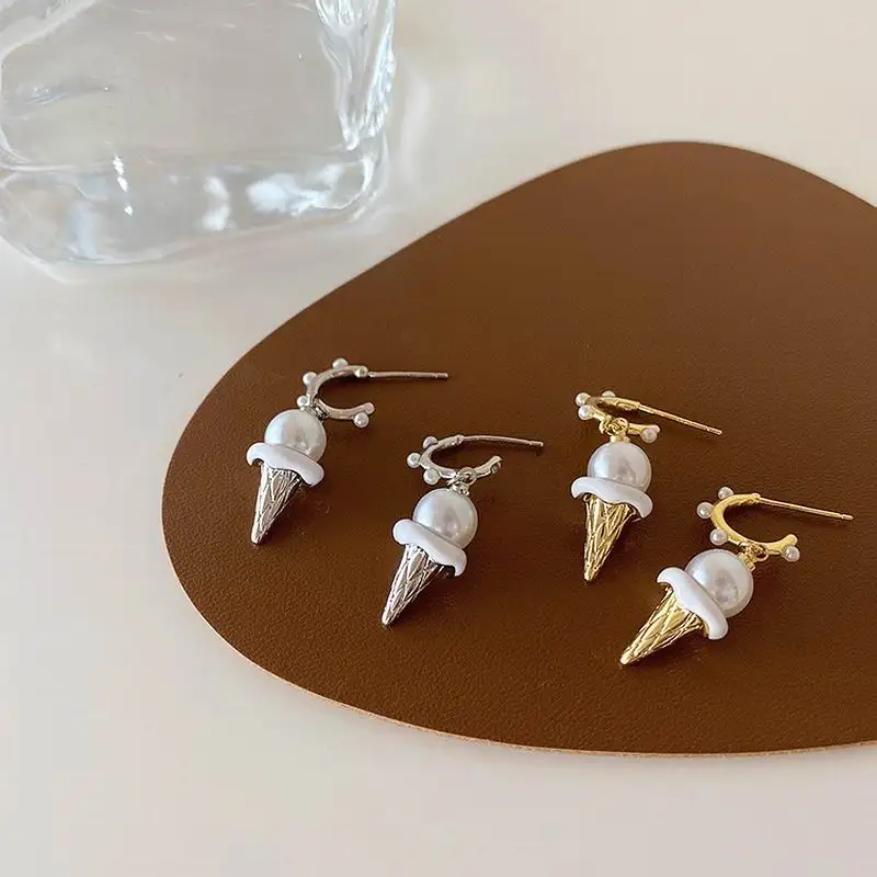 

Fashion Summer Earrings Ice Cream Design Personality New Jewelry Wholesale