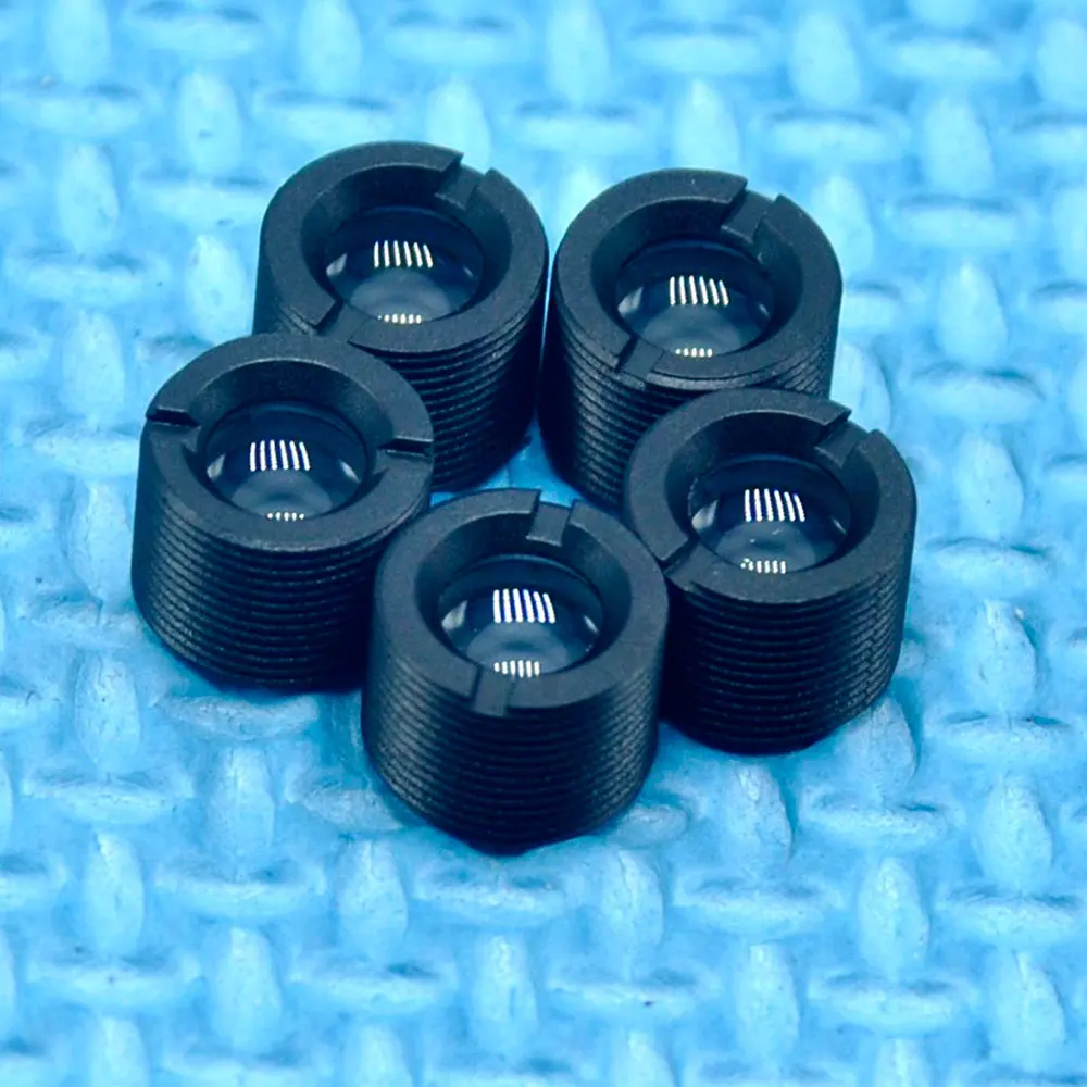 7mm 200nm-1100nm Diode Blue Red IR Laser Plastic Collimating Lense Dot Focus Optics Lens M9 P0.5 Thread