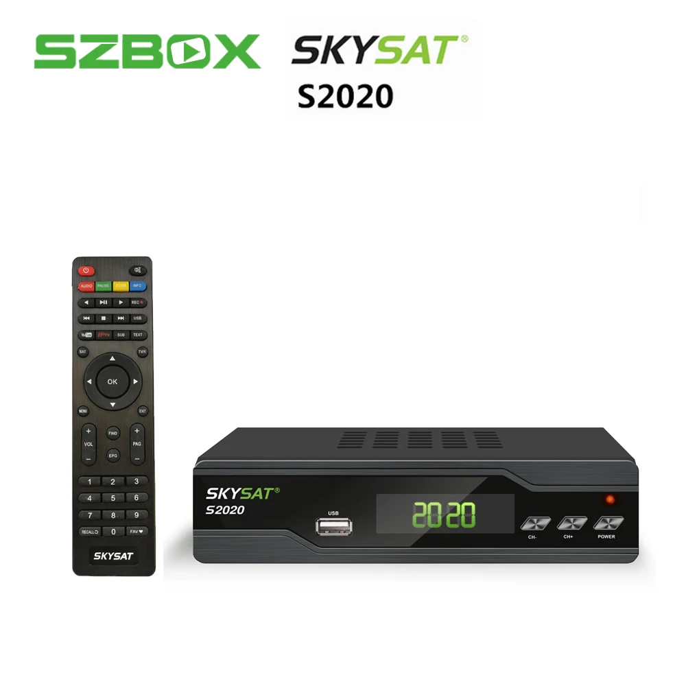 SKYSAT S2020 DVB-S2 H.265 Бразилия Duall тюнер спутниковый ресивер IKS SKS VOD ACM IPTV M3U Xtream-код HDMI