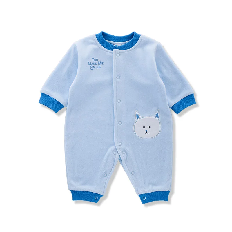 Детский комбинезон с машинкой детская одежда на весну и осень теплая для