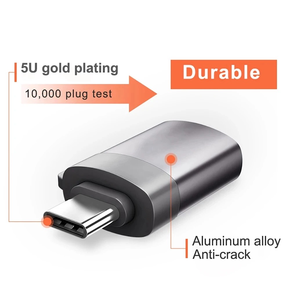 Адаптер OTG USB C адаптер Type к 3 0 кабель для Samsung Huawei планшета Micro