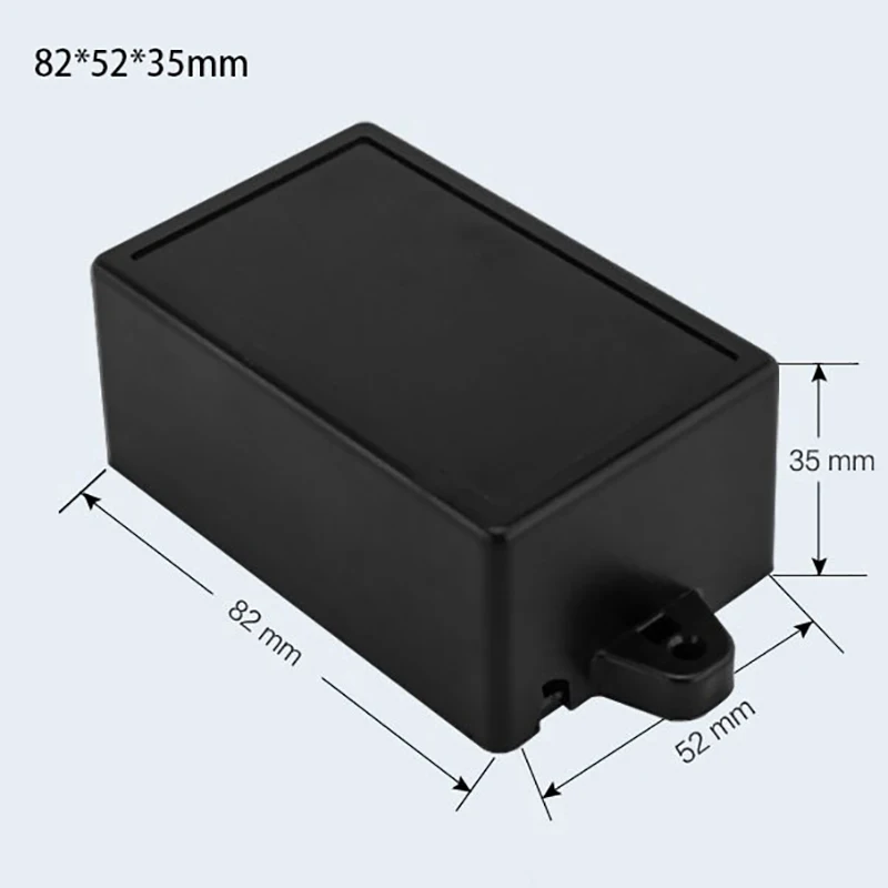 

82*52*35MM Project Box Plastic case electrical junction box without ear electronic button switch power box