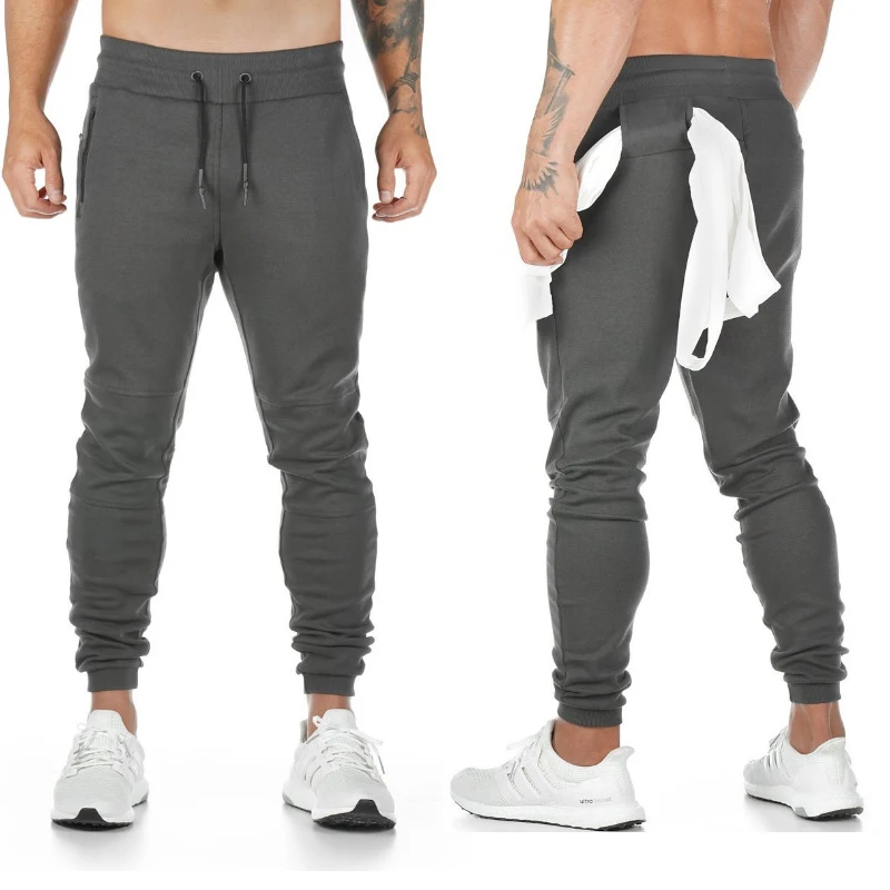 

Men Pants Joggers Sweatpants Mens 2021 Spring New Streetwear Pants Fitness Clothing Fashion Summer Casual ankle banded Pant Men