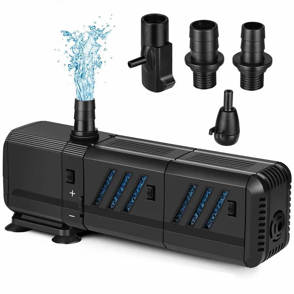 Погружные аквариумные водяные насосы бесшумный кислородный воздушный насос 4 в 1