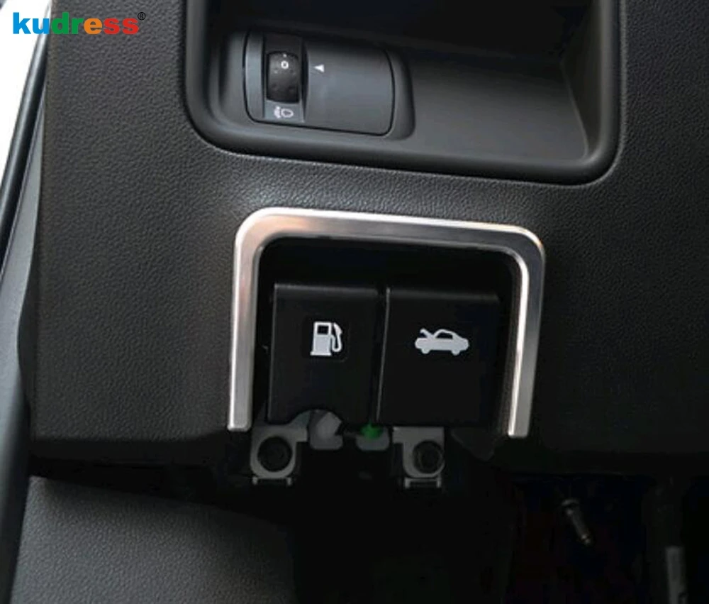 Внутренняя панель переключателя топливного бака из нержавеющей стали для Renault