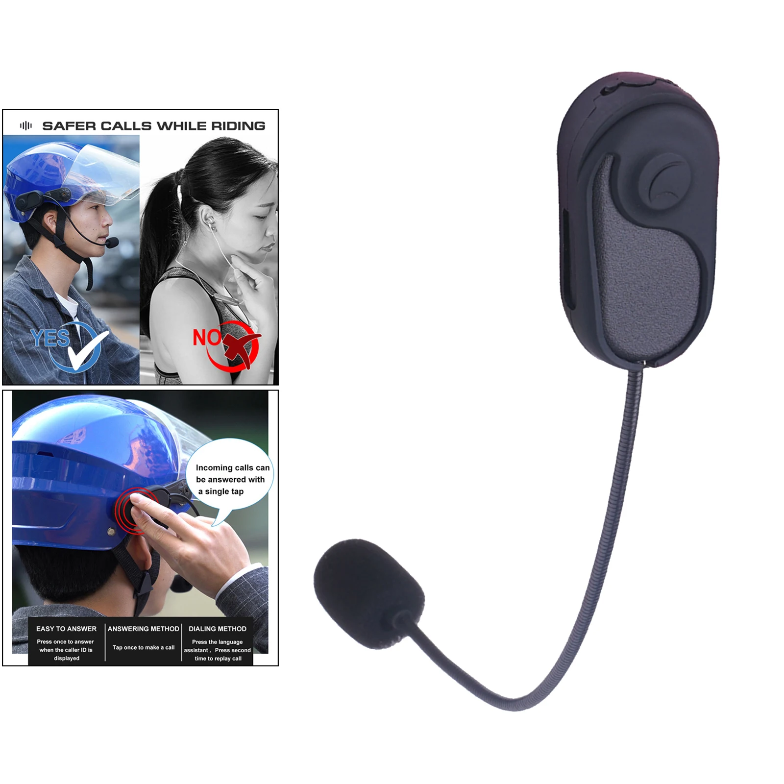 

Bluetooth-гарнитура для мотоциклетного шлема с громкой связью